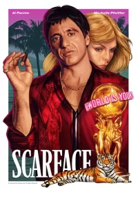 دانلود فیلم صورت زخمی Scarface 1983 بدون سانسور با زیرنویس فارسی چسبیده